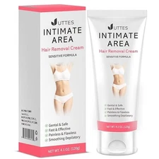 UTTSE Intimate Area Hair Removal Cream SENSITIVE Formula 4.2oz 