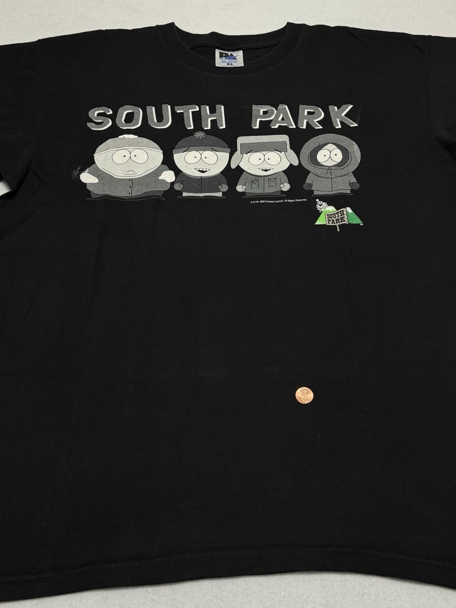 麗*様 1998 ヴィンテージ South Park Tシャツ Vintage 1998 South Park T-Shirt Tour Champ Adult Mens Size XL