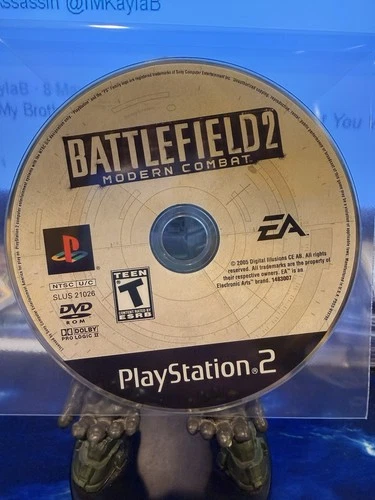 Battlefield 2: Modern Combat (Sony PlayStation 2, 2005) Disc Only
