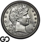 1914 Barber Quarter, Flashy Choice BU++