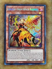 Yugioh Courageous Crimson Chevalier Bradamante BLMR-EN014 Secert Rare 1st Ed NM