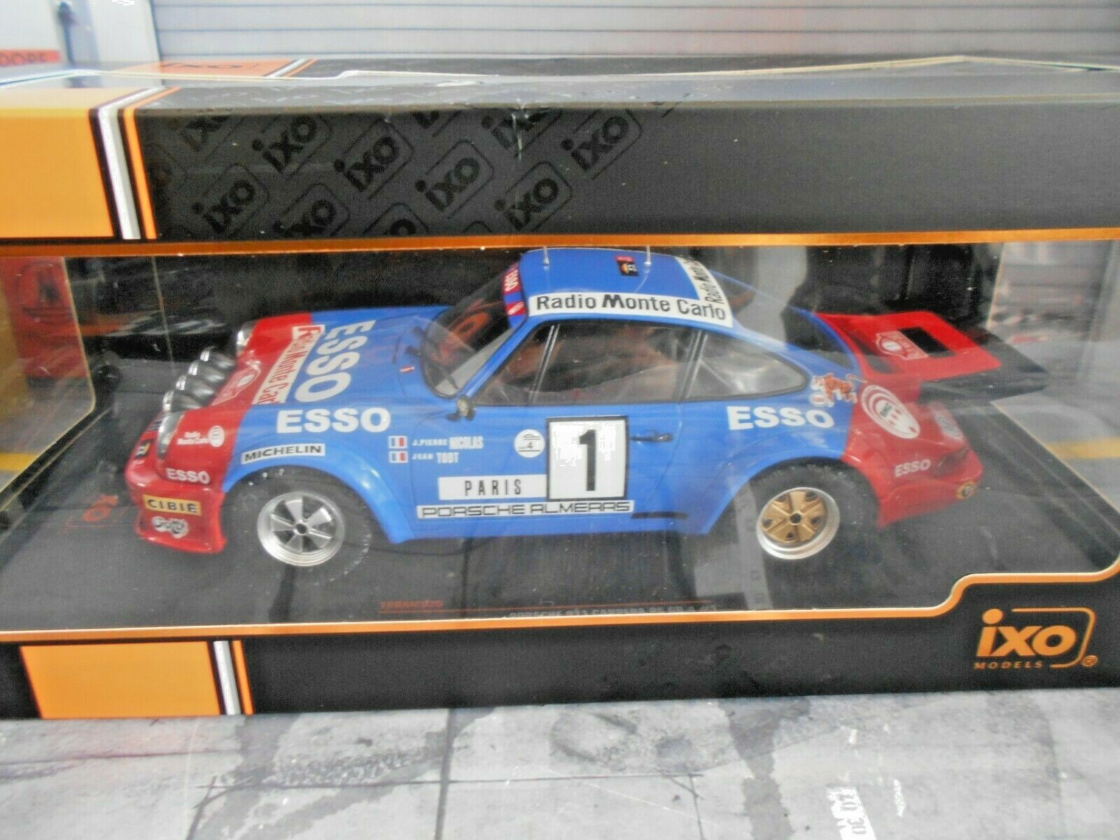 PORSCHE 911 Carrera RS Rallye 3.0 Almeras Monte Carlo 1979 1 Nicolas IXO 118