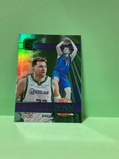 Luka Doncic 2021 essentials green prizm card