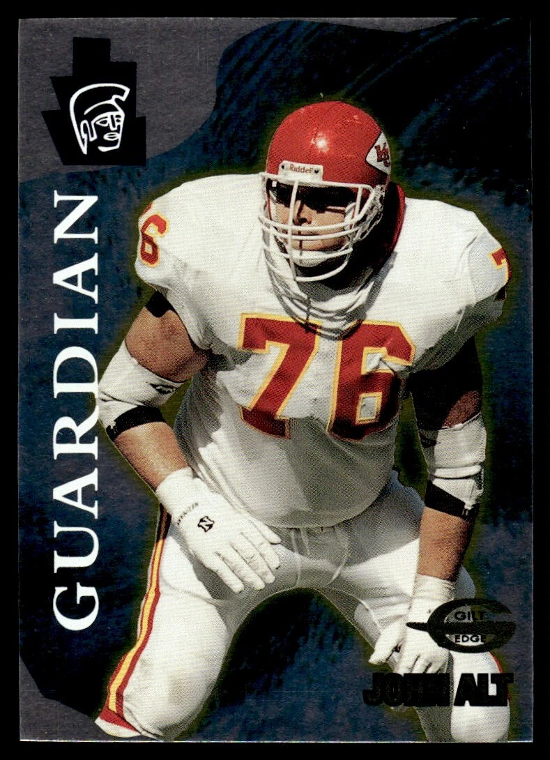 1996 Topps Gilt Edge Definitive John Alt Kansas City Chiefs #12