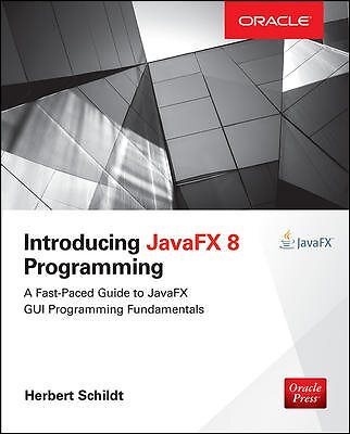 Introducing JavaFX 8 Programming, Paperback by Schildt, Herbert, Like New Use...