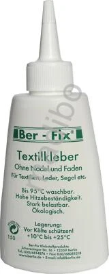 10,00 euro per 100 g colla tessile Ber-Fix 150 grammi tessuti tessuto pelle tende da sole