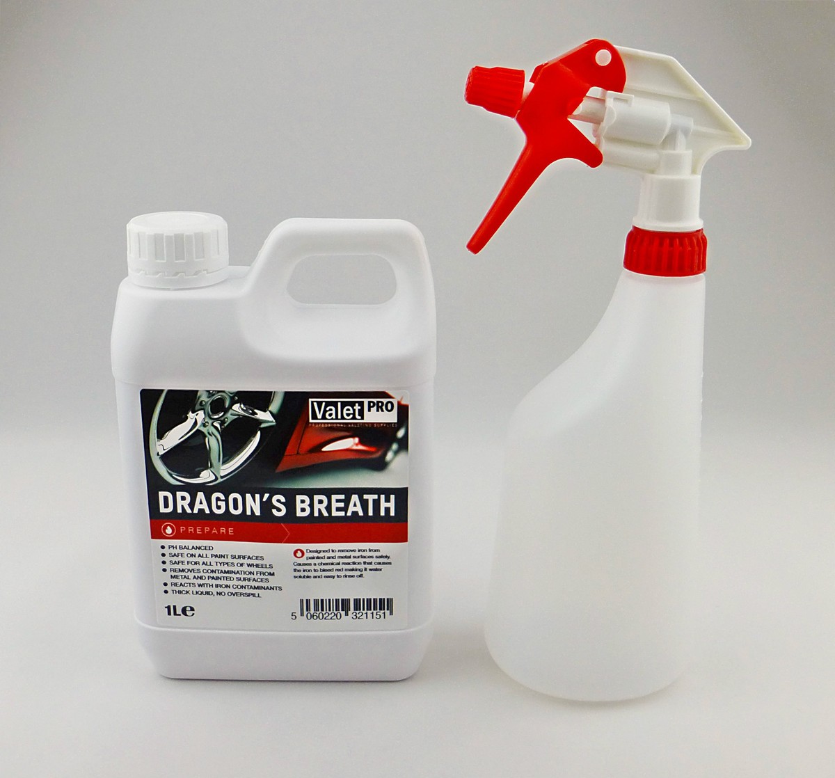 VALET PRO DRAGONS BREATH 1LITRE WHEEL CLEANER + FREE SPRAY BOTTLE. | eBay