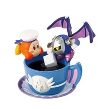 Kirby Meta Knight waddle dee tea time ornament collectible Figure re-ment toy 1