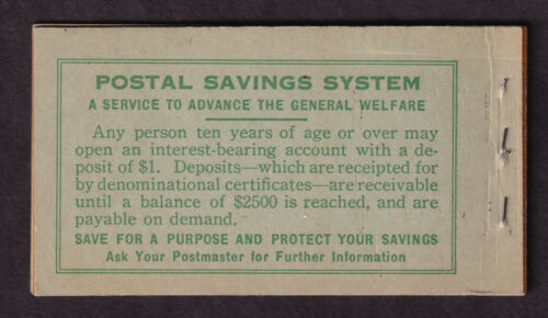 1927 Franklin 1c BK75 25c booklet (4 Sc 632a panes) BC5A complete mint - Picture 2 of 2