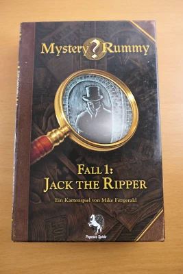 MYSTERY RUMMY Fall 1 Jack the Ripper / Brettspiel / Pegasus / vollständig - Bild 1 von 3