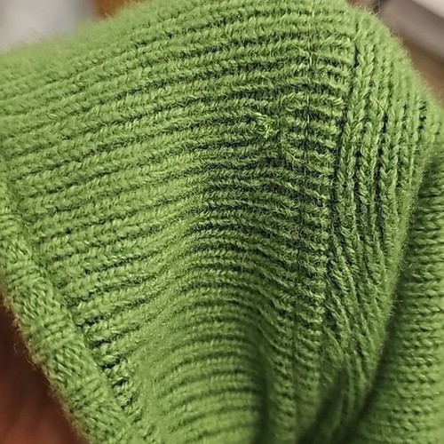 Eddie Bauer Green Lambswool Blend Vest S Cotton Lined Double Zip Outdoors Preppy - Picture 8 of 8