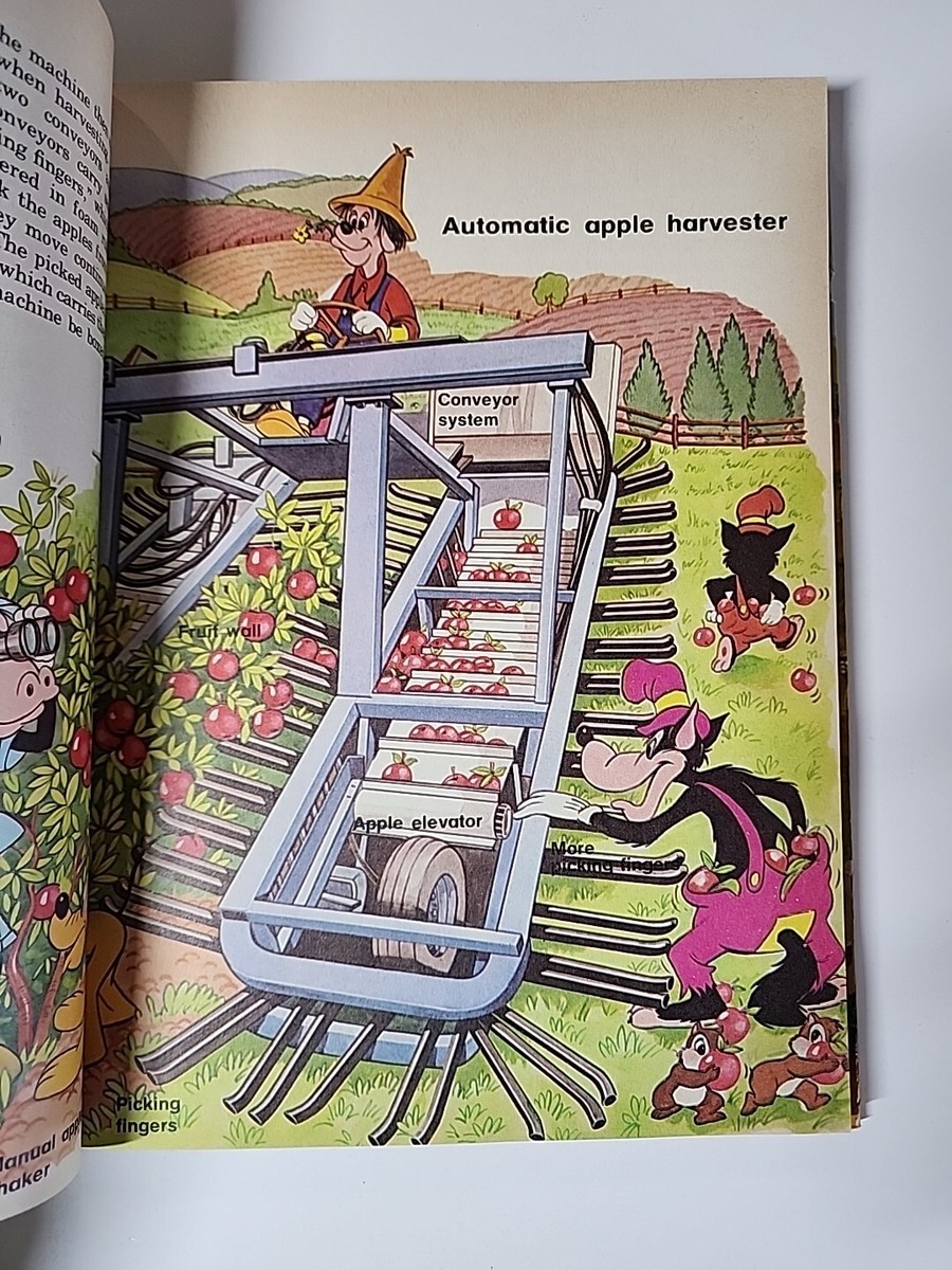 Vintage Walt Disney's How It Works in the Country (1982, Hardcover