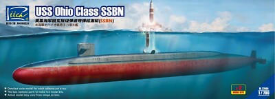 Riich Models RL27004 1/700 USS Ohio Class SSBN (2 kits)