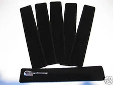 LOT OF 100 BLACK VELVET PEN POUCH/SLEEVE HOLDER