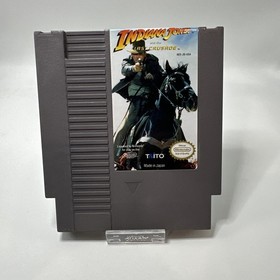 Indiana Jones e l'ultima crociata NES Nintendo con manuale (TAITO) raro!