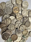 Lot of 100 Silver Dimes - $10 Face Value 90% Silver SKU03
