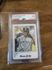 2017 AARON JUDGE TOPPS GALLERY ROOKIE RC NEW YORK YANKEES PSA 9 MINT #117