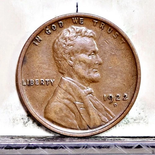 1922-D Lincoln Wheat Cent XF (#58827-L)
