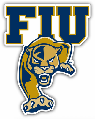 #ad Sticker FIU Panthers Die Cut Laminated Vinyl Decal $3.50