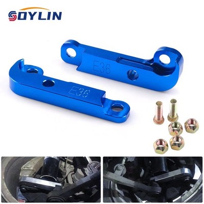Aluminium Steering Lock Adapter Increasing Turn Angle Drift Lock Kit for BMW E36