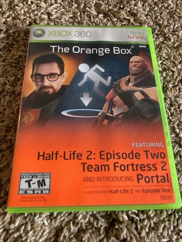 Half Life: The Orange Box Xbox 360 - CIB with manual, TESTED