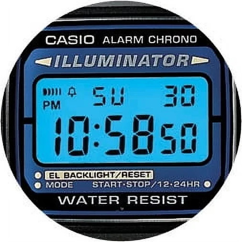 Casio F-105W-1AQ Vintage Digital Retro Watch WR LED Alarm Chrono ...