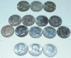 Lot of (12) 1964 Kennedy SILVER Half-Dollars AND 1965, 1966, 1967 Kennedy~No Res