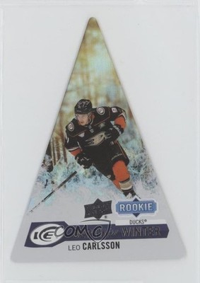2023-24 Upper Deck Ice Depth of Winter Rookies Leo Carlsson #DW-54 03uh