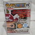 Funko Pop! Animation One Piece Gol D. Roger #1274 Chase Exclusive Autographed J…