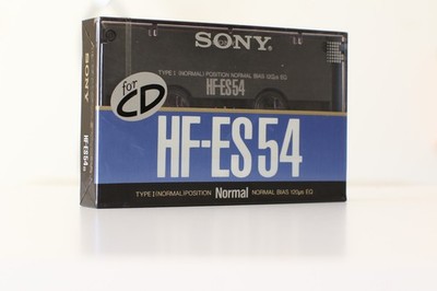 SONY HF-ES 54 cassette new and sealed