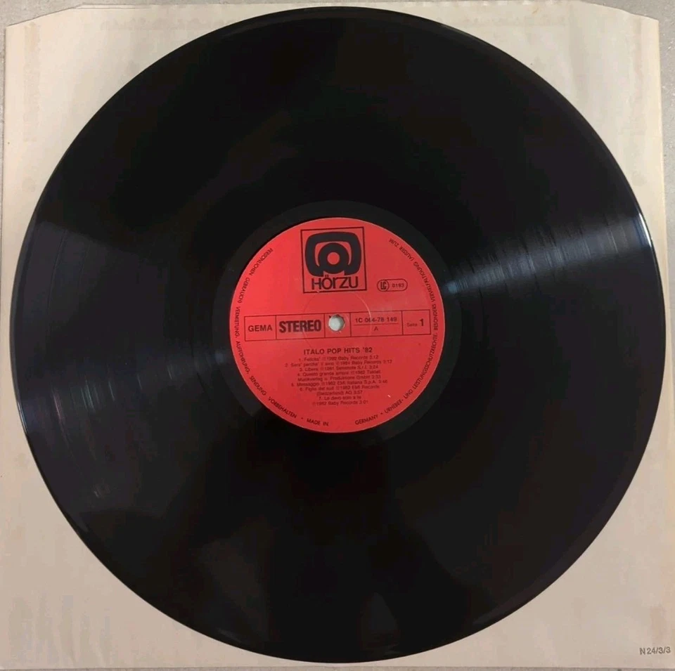 Italo Pop Hits '82 (Vinyl LP) Ricchi E Poveri Al Bano Lino Moreno Alice Dorados - Bild 3 von 4