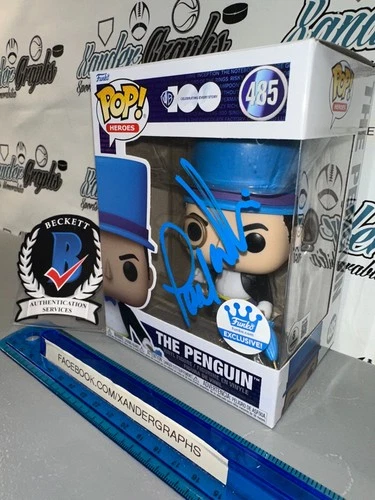 PAUL WILLIAMS PENGUIN BATMAN 485 SIGNED AUTOGRAPHED FUNKO POP-BAS BECKETT