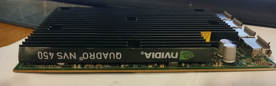 IBM NVIDIA QUADRO NVS 450 4-Port 512MB GDDR3 Graphics Card GPU 64Y9895 NO IO - Image 4 of 4