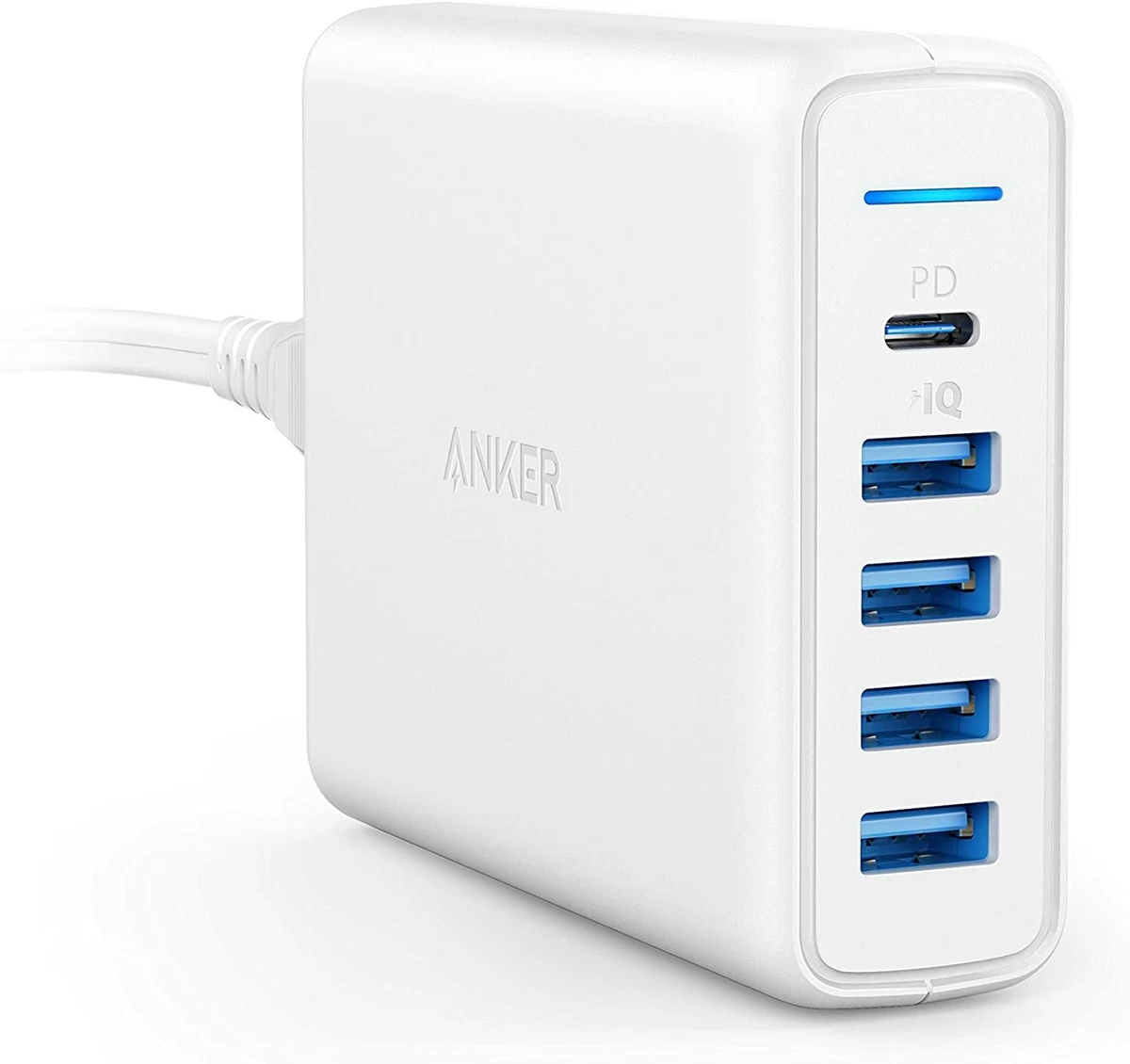 Anker PowerPort I PD-1 PD&4 PowerIQ PD compatible 60W 5 port USB-C quick charger