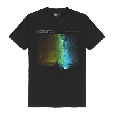 Pink Floyd Dark Side Of The Moon Pyramid  Colors Official Merch T-Shirt Neu