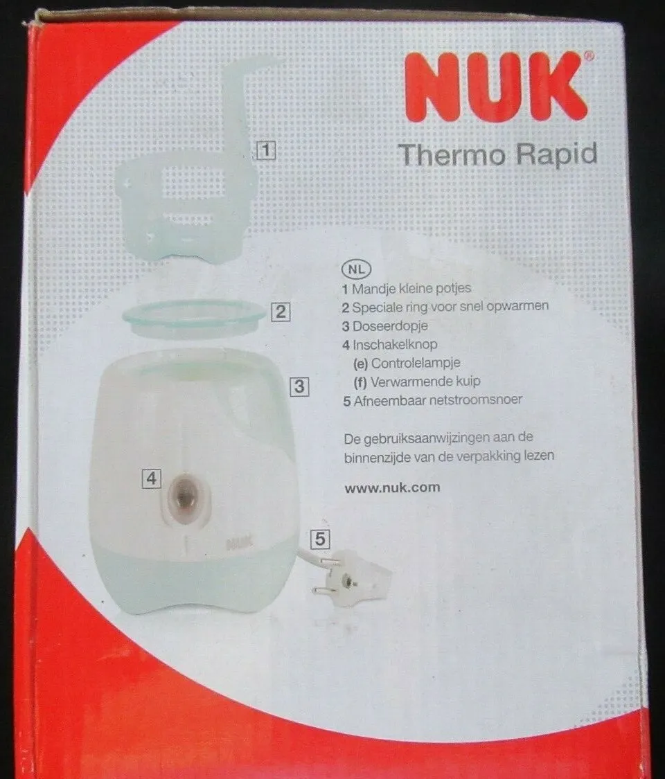 NUK Thermo 3 en 1 Chauffe-biberon