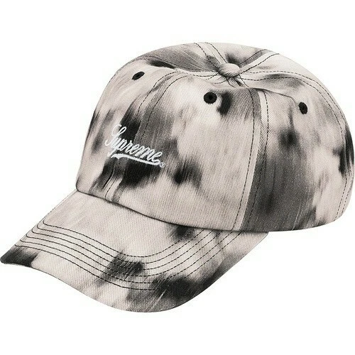 NEUF DANS SON SAC AVEC ÉTIQUETTE SUPREME LIBERTY FLORAL 6 PANNEAUX CASQUETTE CHAPEAU NOIR DS SS20