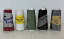 Overlock, Maxi-Lock, and Surelock Serger Sewing Machine Thread 3000 yd Spools
