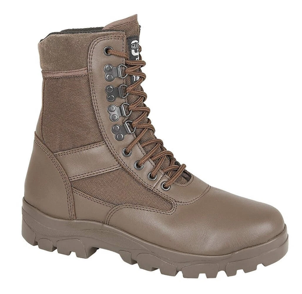 Grafters M668B G-FORCE Mens Brown Tactical Boots Cadet Combat Thinsulate Lining