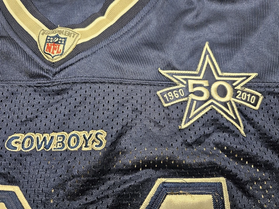 DeMarcus Ware Dallas Cowboys NFL #94 Jersey Size 52 50th Anniversary Patch - Image 4 of 4