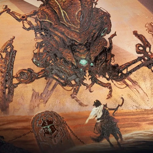 Displate Limited Edition - False Gods #217 - Brand New! Never Hung!!