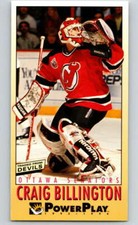 1993-94 PowerPlay #169 Craig Billington  Ottawa Senators V77734
