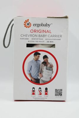 Ergobaby Original Chevron Baby Carrier Pink 0-48 Months Infant