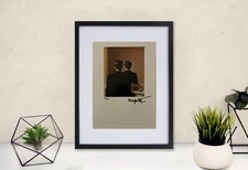 René Magritte Hand-Signed Original Print With COA and +$3,500 USD Appraisal