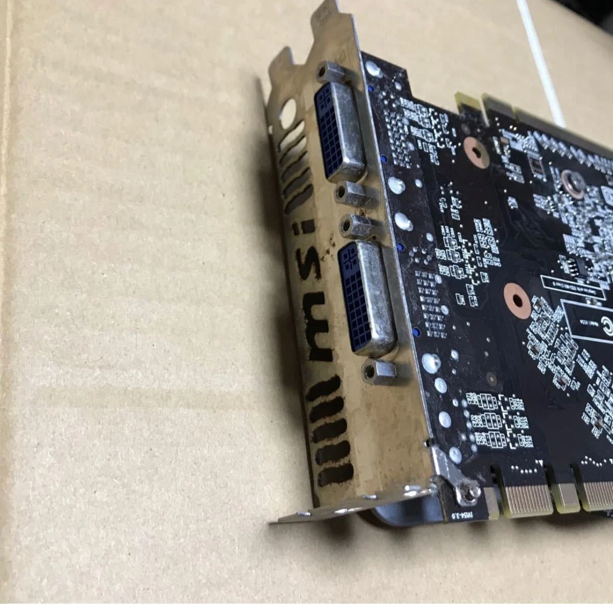 Carte Graphique MSI NVIDIA GeForce GTS 250 1Go DDR3 PCI-E - Reconditionnée