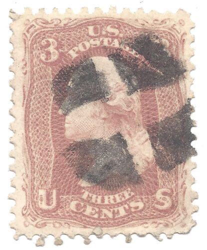 SC#65 US Stamp 3c USED George Washington 1861-62 -06