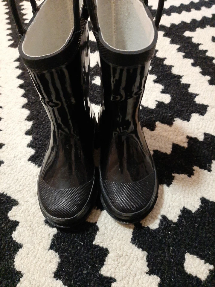 НОВЫЙ WESTERNCHIEF МАЛЫШ ТВЕРДЫЙ ДОЖДЬ ЗАГРУЗКИ ЧЕРНЫЙ И РАЗМЕР 9 - Изображение 4 из 4