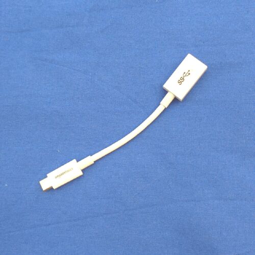 AmazonBasics - Adapter USB typu C na gniazdo USB 3.1 Gen 1 biały (3,24) - Zdjęcie 1 z 3