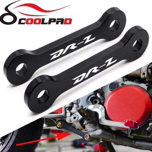 Rear 2" Inch Lowering Links Billet Drop Kit For SUZUKI DRZ400S DRZ400E DRZ400SM - Picture 9 of 13