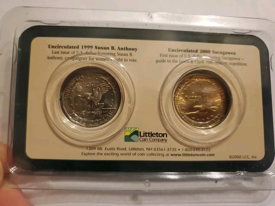 • Uncirculated 1999 And 2000 U. S. Dollar Coins By Littleton Coin Company - Image 2 of 4